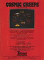 Cosmic Creeps Atari cartridge scan