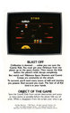 Cosmic Creeps Atari instructions