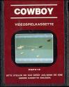 Cowboy Atari cartridge scan