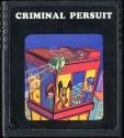 Criminal Persuit Atari cartridge scan