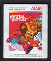 Crystal Castles Atari cartridge scan