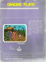 Dancing Plate Atari cartridge scan