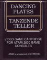 Dancing Plates - Tanzende Teller Atari cartridge scan
