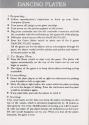Dancing Plates - Tanzende Teller Atari instructions