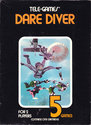 Dare Diver Atari cartridge scan