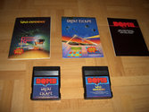 Video Game Cartridge DC-II - Wall-Defender / Great Escape Atari cartridge scan