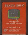 Deadly Duck Atari cartridge scan