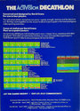 Activision Decathlon (The) Atari cartridge scan