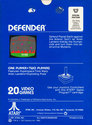 Defender Atari cartridge scan