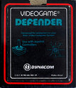 Defender Atari cartridge scan