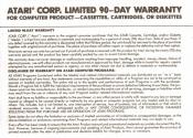 Defender II Atari instructions