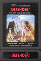 Defender Atari cartridge scan