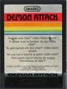 Demon Attack Atari cartridge scan