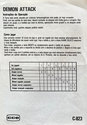 Demon Attack Atari instructions
