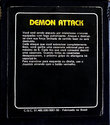 Demon Attack Atari cartridge scan