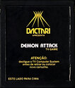 Demon Attack Atari cartridge scan