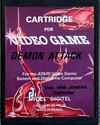 Demon Attack Atari cartridge scan