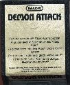 Demon Attack Atari cartridge scan