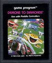 Demons to Diamonds Atari cartridge scan