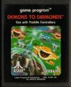 Demons to Diamonds Atari cartridge scan
