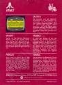 Demons to Diamonds Atari cartridge scan