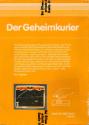 Geheimkurier (Der) Atari cartridge scan