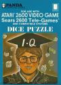 Dice Puzzle Atari cartridge scan