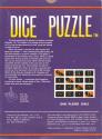 Dice Puzzle Atari cartridge scan
