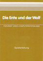 Ente und der Wolf (Die) Atari instructions