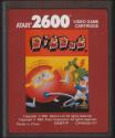 Dig Dug Atari cartridge scan