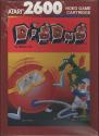 Dig Dug Atari cartridge scan