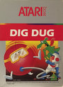 Dig Dug Atari cartridge scan