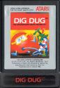 Dig Dug Atari cartridge scan