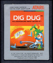 Dig Dug Atari cartridge scan