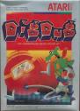 Dig Dug Atari cartridge scan