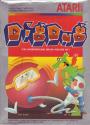 Dig Dug Atari cartridge scan