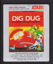 Dig Dug Atari cartridge scan