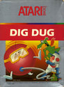 Dig Dug Atari cartridge scan