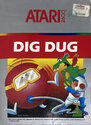 Dig Dug Atari cartridge scan