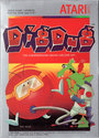 Dig Dug Atari cartridge scan