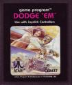 Dodge 'Em Atari cartridge scan