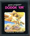 Dodge 'Em Atari cartridge scan