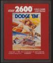 Dodge 'Em Atari cartridge scan