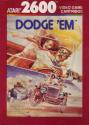 Dodge 'Em Atari cartridge scan