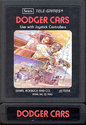 Dodger Cars Atari cartridge scan