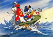 Donald Duck's Speedboat Atari cartridge scan