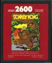 Donkey Kong Atari cartridge scan