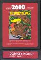 Donkey Kong Atari cartridge scan