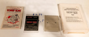 Donkey Kong Atari cartridge scan