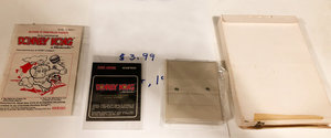 Donkey Kong Atari cartridge scan
